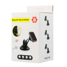 Заредете изображение във визуализатора на галерията – Car holder - TXR - MAGNETIC / 2 mounts: on the glass and air vent / with a red frame
