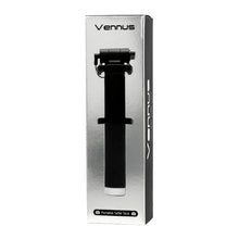 Заредете изображение във визуализатора на галерията – Vennus Selfie Stick - with trigger in the holder and cable - grey
