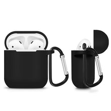 Заредете изображение във визуализатора на галерията – Silicone Case for Airpods Type 1 - Black
