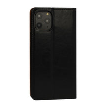 Заредете изображение във визуализатора на галерията – Book Special Case for IPHONE 11 PRO MAX BLACK (leather)
