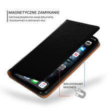 Заредете изображение във визуализатора на галерията – Book Special Case for IPHONE 11 PRO MAX BLACK (leather)
