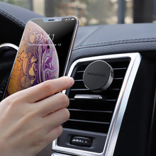 Заредете изображение във визуализатора на галерията – Borofone Car holder BH8 magnetic, air vent mount silver
