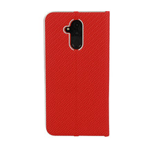 Заредете изображение във визуализатора на галерията – Vennus Book CARBON Case with frame for Iphone 12 Pro Max red
