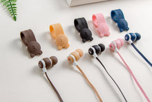 Заредете изображение във визуализатора на галерията – Earphones CASNI - CS-179 with microphone Brown
