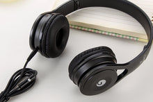 Заредете изображение във визуализатора на галерията – GJBY headphones - AUDIO EXTRA BASS GJ-22 with microphone White
