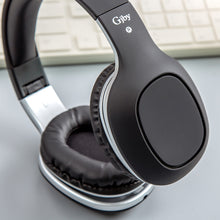 Заредете изображение във визуализатора на галерията – GJBY headphones - AUDIO EXTRA BASS GJ-28 with microphone White
