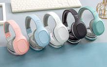 Заредете изображение във визуализатора на галерията – GJBY headphones - AUDIO EXTRA BASS GJ-28 with microphone White
