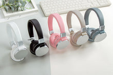Заредете изображение във визуализатора на галерията – GJBY headphones - AUDIO EXTRA BASS GJ-30 with microphone White
