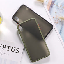 Заредете изображение във визуализатора на галерията – Vennus Color Button Bumper for Iphone 12 Pro Max Olive
