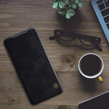Заредете изображение във визуализатора на галерията – Nillkin Qin for Iphone 12 Pro Max black case - TopMag
