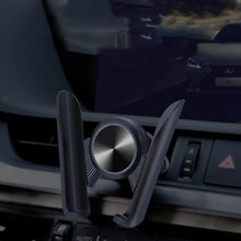 Заредете изображение във визуализатора на галерията – Car holder - gravity WINGS air vent or dashboard mount black
