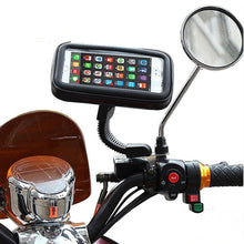 Заредете изображение във визуализатора на галерията – Motorcycles holder - waterproof on mirror 6,3’
