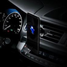 Заредете изображение във визуализатора на галерията – Car Holder - Aluminium with magnet, air vent mount black
