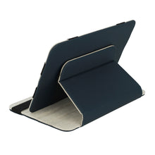 Заредете изображение във визуализатора на галерията – Universal BOOK NEO Case for Tablets 7" DESIGN 1 NAVY - TopMag
