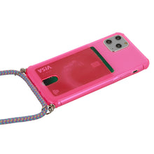 Заредете изображение във визуализатора на галерията – STRAP Fluo Case for Iphone 11 Pink

