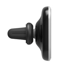 Заредете изображение във визуализатора на галерията – Nillkin 2 in 1 - adjustable grille holder and MC016 wireless magnetic induction charger + Iphone X case brown
