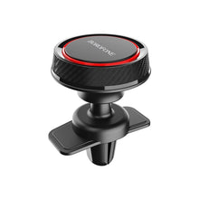 Заредете изображение във визуализатора на галерията – Borofone Car holder BH12 Journey Series magnetic, air vent mount black-red
