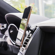Заредете изображение във визуализатора на галерията – Borofone Car holder BH12 Journey Series magnetic, air vent mount black-red
