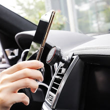 Заредете изображение във визуализатора на галерията – Borofone Car holder BH12 Journey Series magnetic, air vent mount black-red
