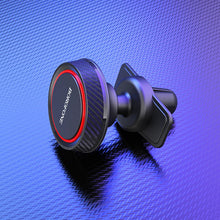 Заредете изображение във визуализатора на галерията – Borofone Car holder BH12 Journey Series magnetic, air vent mount black-red
