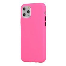 Заредете изображение във визуализатора на галерията – Solid Silicone Case for Iphone 12 Mini pink
