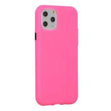 Заредете изображение във визуализатора на галерията – Solid Silicone Case for Iphone 12 Mini pink
