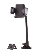 Заредете изображение във визуализатора на галерията – Car Holder VENNUS - CHROME - R 27 /air vent and windshield mount/
