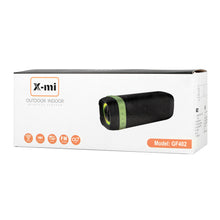 Заредете изображение във визуализатора на галерията – X-mi Portable Speaker TWS GF402 with Bluetooth and Radio BLACK
