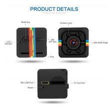 Заредете изображение във визуализатора на галерията – Webcam Mini Full HD B4-SQ11 1080P Black
