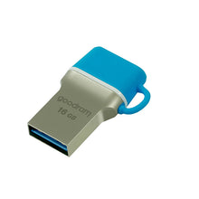 Заредете изображение във визуализатора на галерията – GOODRAM ODD3 Pendrive - 16GB USB 3.0 + Type C OTG BLUE
