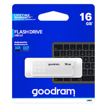 Заредете изображение във визуализатора на галерията – GOODRAM UME2 Pendrive - 16GB USB 2.0 WHITE
