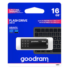 Заредете изображение във визуализатора на галерията – GOODRAM UME3 Pendrive - 16GB USB 3.0 BLACK
