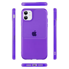 Заредете изображение във визуализатора на галерията – TEL PROTECT Window Case for Iphone 11 Pro Purple
