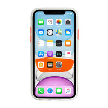 Заредете изображение във визуализатора на галерията – Vennus Color Button Bumper for Samsung Galaxy S21 Plus Transparent
