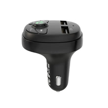 Заредете изображение във визуализатора на галерията – Borofone Transmitter FM BC26 Music Joy MP3, Bluetooth - 2xUSB - 2,1A black
