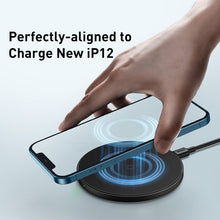 Заредете изображение във визуализатора на галерията – Baseus Induction Charger SIMPLE Magnetic Type C (WXJK-E01) Black
