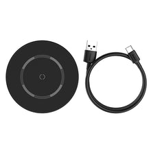 Заредете изображение във визуализатора на галерията – Baseus Induction Charger SIMPLE Magnetic Type C (WXJK-E01) Black
