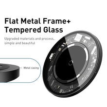 Заредете изображение във визуализатора на галерията – Baseus Induction Charger SIMPLE Magnetic Type C (WXJK-E02) Transparent
