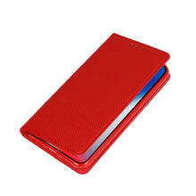 Заредете изображение във визуализатора на галерията – Telone Smart Book MAGNET Case for MOTOROLA MOTO G9 POWER RED
