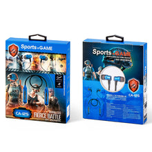 Заредете изображение във визуализатора на галерията – GJBY headphones - SPORTS BLUETOOTH CA-125 Blue
