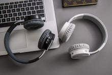 Заредете изображение във визуализатора на галерията – GJBY headphones - BLUETOOTH CA-018 White-grey

