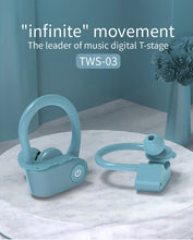Заредете изображение във визуализатора на галерията – GJBY headphones - BLUETOOTH TWS-03 Light green

