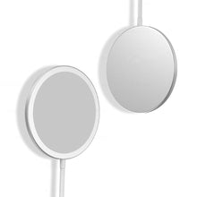 Заредете изображение във визуализатора на галерията – Wireless Induction Charger QI Fast Charge 15W Iphone 12/12 Mini/12 Pro/12 Pro Max/13/13 Mini/13 Pro/13 Pro Max/14/14 Pro/14 Plus/14 Pro Max - White
