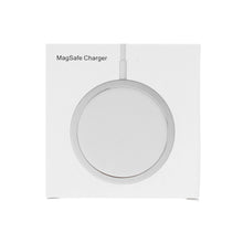 Заредете изображение във визуализатора на галерията – Wireless Induction Charger QI Fast Charge 15W Iphone 12/12 Mini/12 Pro/12 Pro Max/13/13 Mini/13 Pro/13 Pro Max/14/14 Pro/14 Plus/14 Pro Max - White

