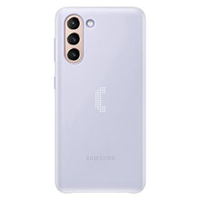 Заредете изображение във визуализатора на галерията – Original Case for Samsung S21 Plus Galaxy - LED Cover (ef-kg996cv) PURPLE
