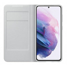 Заредете изображение във визуализатора на галерията – Original Case for Samsung S21 Plus Galaxy - LED View Cover (ef-ng996pp) PINK
