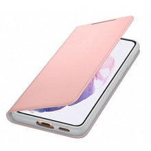 Заредете изображение във визуализатора на галерията – Original Case for Samsung S21 Plus Galaxy - LED View Cover (ef-ng996pp) PINK

