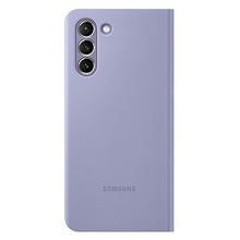 Заредете изображение във визуализатора на галерията – Original Case for Samsung S21 Plus Galaxy - LED View Cover (ef-ng996pv) PURPLE
