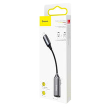 Заредете изображение във визуализатора на галерията – Baseus Adapter L55 - Lightning male to 2xLightning female - 2A (CALL55-0A) dark grey
