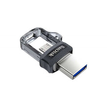 Заредете изображение във визуализатора на галерията – Pendrive SANDISK ULTRA DUAL DRIVE m3.0 - 256GB 150MB / s - USB 3.0 / Micro USB
